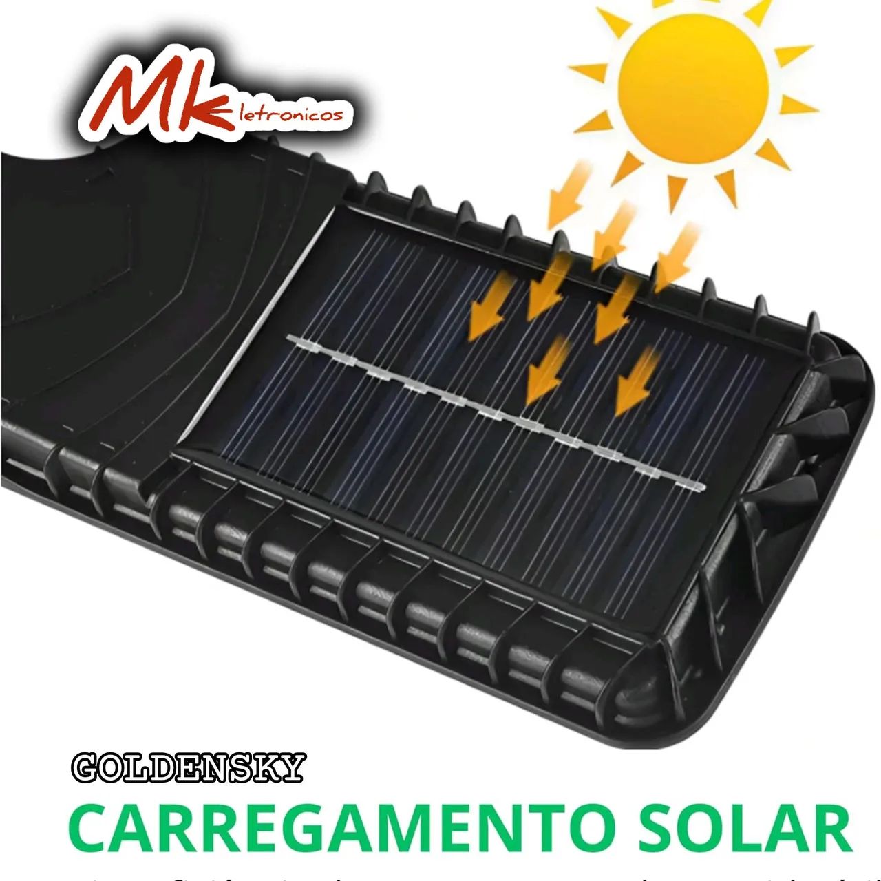 Lâmpada Solar LED Inteligente Sensor de Presença - Foto 5