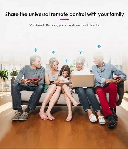 Controle Infravermelho Universal Tuya, Compatível com Alexa, Ar, TV - Foto 3