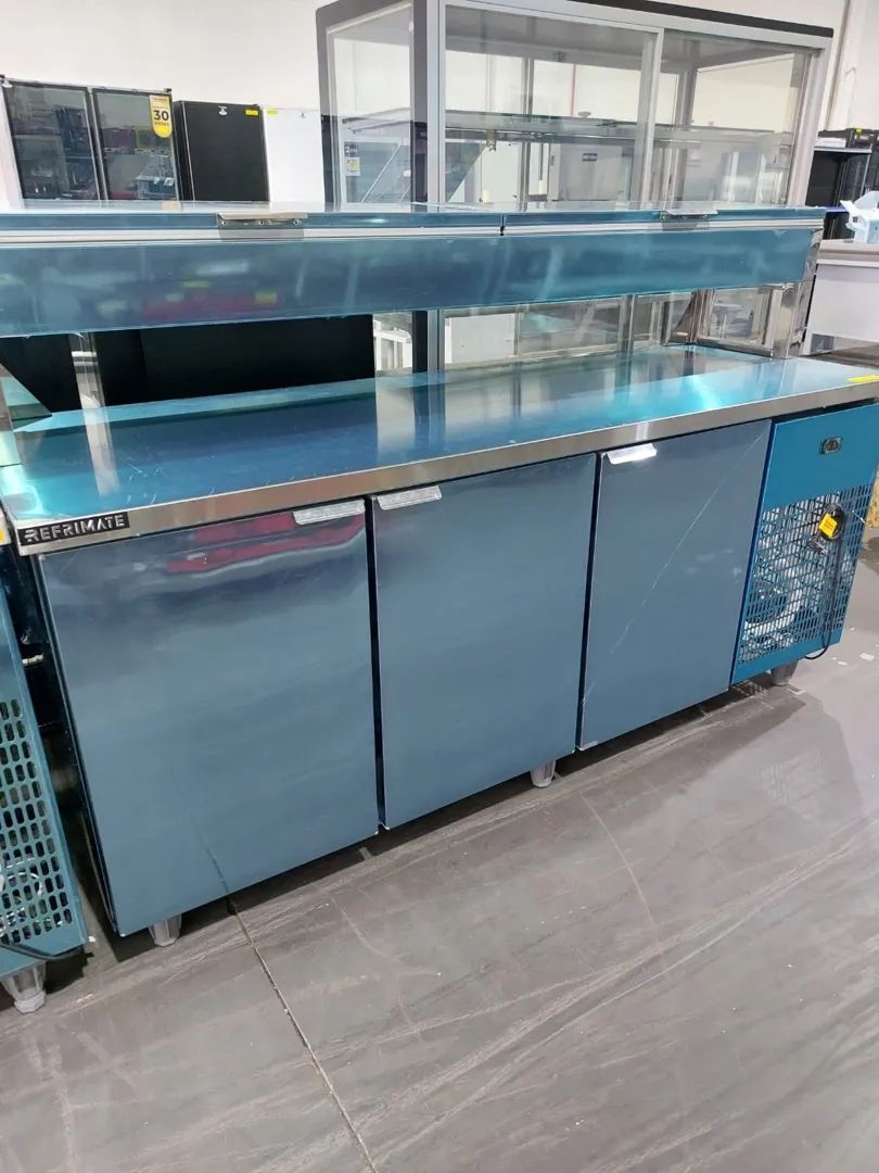 Condimentadora 2 metros refrigerada - nova - pronta entrega 