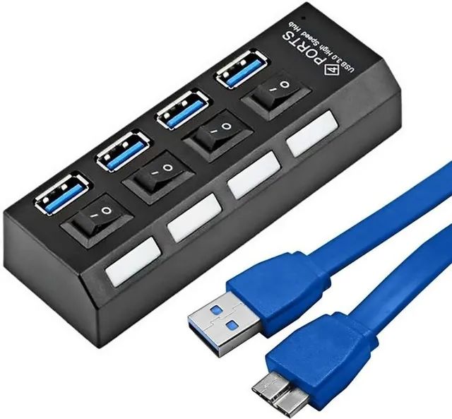 Hub usb 3.0  4 Portas Para Pc e Notebook - Foto 5