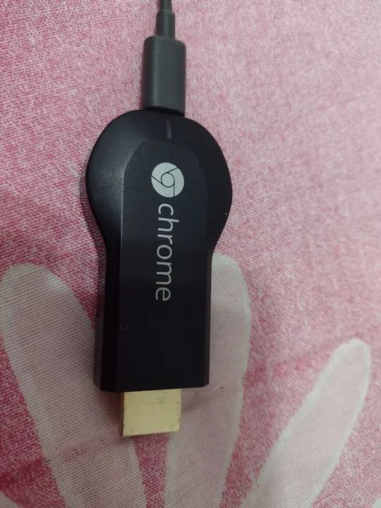 Chromecast original usado funcionando perfeitamente 