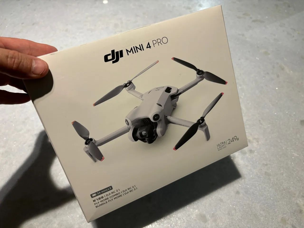 Drone Dji Mini 4 Pro Fly More Combo Dji Rc 2 Com Tela - Foto 5
