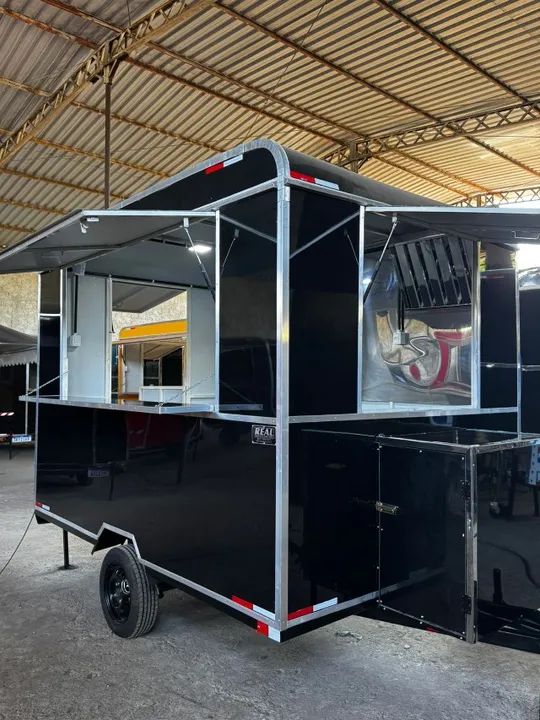 Trailer food truck loja móvel de fábrica a pronta a entrega - Foto 3