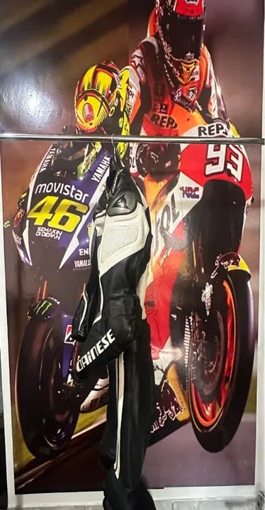 Macacão dainese n52 zerado  - Foto 4