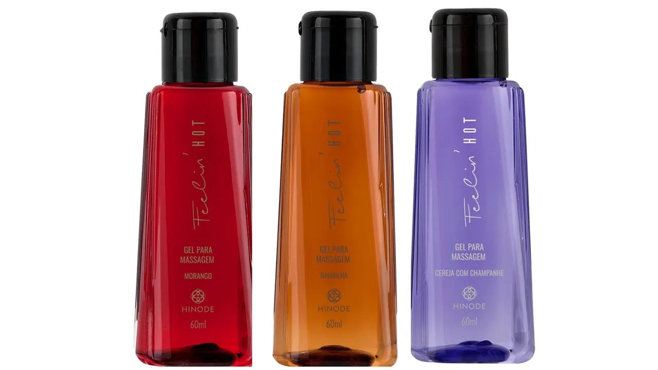 Gel para massagem Feelin' Hot - Hinode