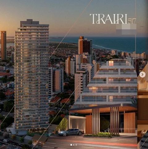 Trairi 517 - Apto 3/4 e 3 suítes de 140 m² e 2 vagas por 1.415.149,80, Petrópolis, Natal