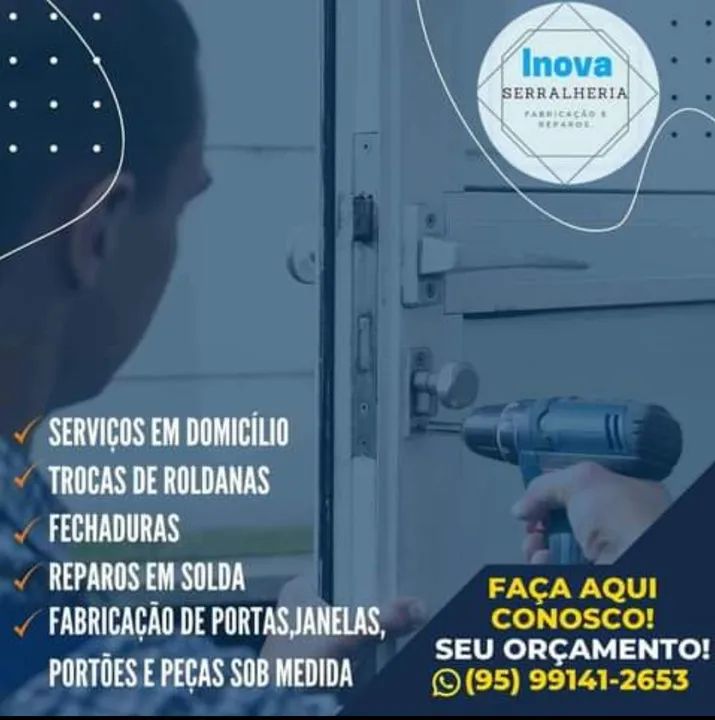 Serviços de Serralheria em Domicílio - Inova Serralheria
