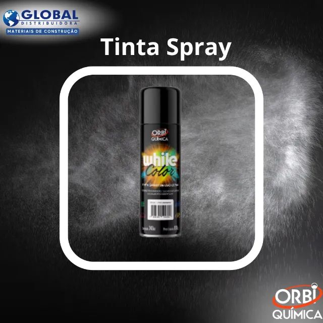 Tinta Spray Preto 340ml 190G