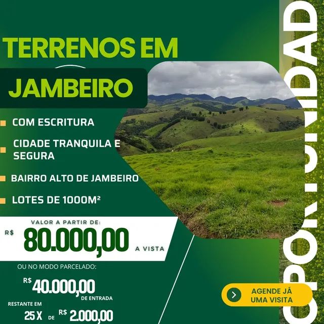 Terreno e lotes à venda - Jambeiro, SP
