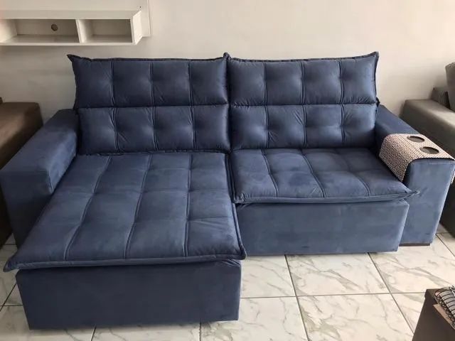 Sofá Retrátil e Reclinável Greg - Foto 4