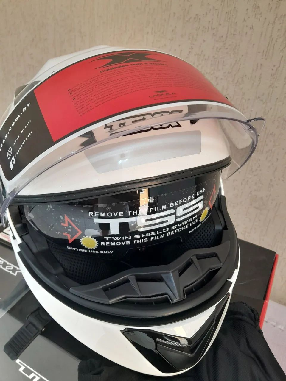 Capacete de moto Texx Gladiator tam 56 - Foto 2