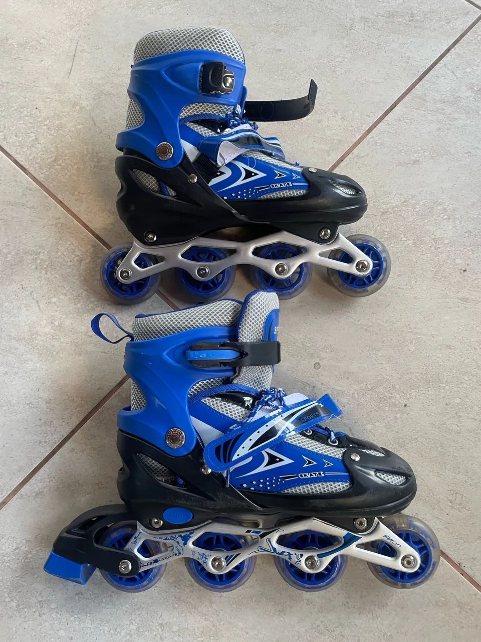 2 pares de patins/roller - Foto 2