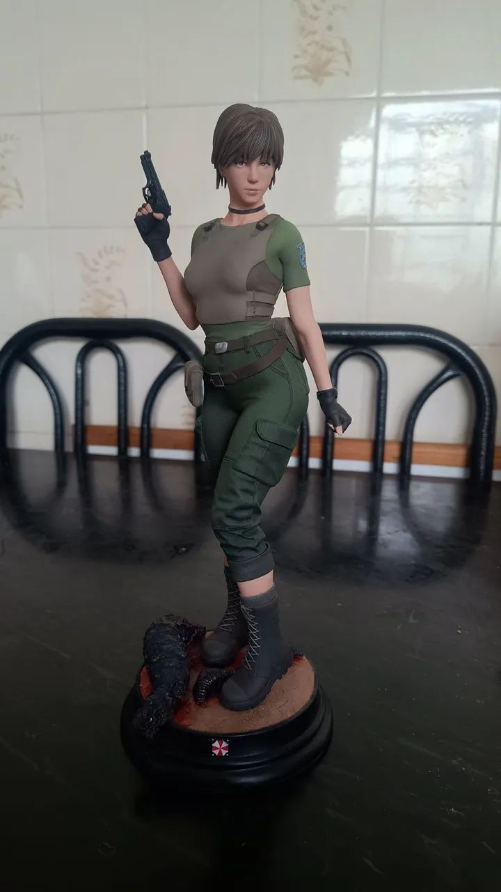 Por encomenda - Figure 3D da Rebecca Chambers - RE0 - Foto 3