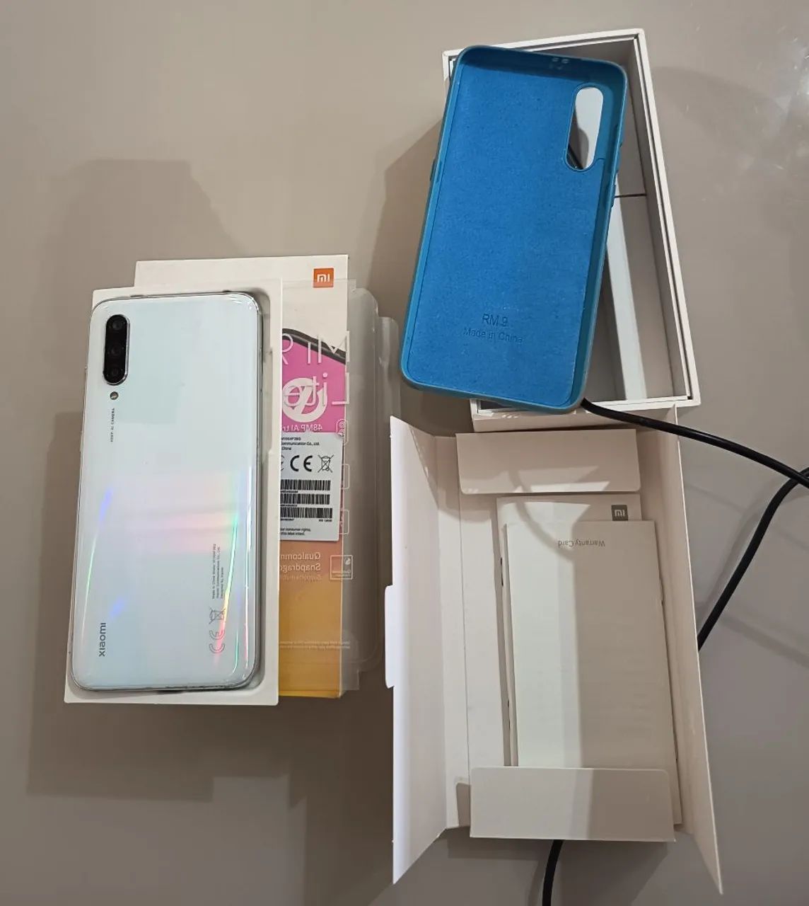 Celular Xiaomi, Mi 9 Lite, Branco, 128GB, Impecável e na caixa  - Foto 3