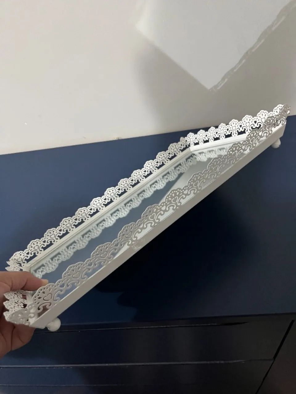 Bandeja Decorativa Metal - Foto 2