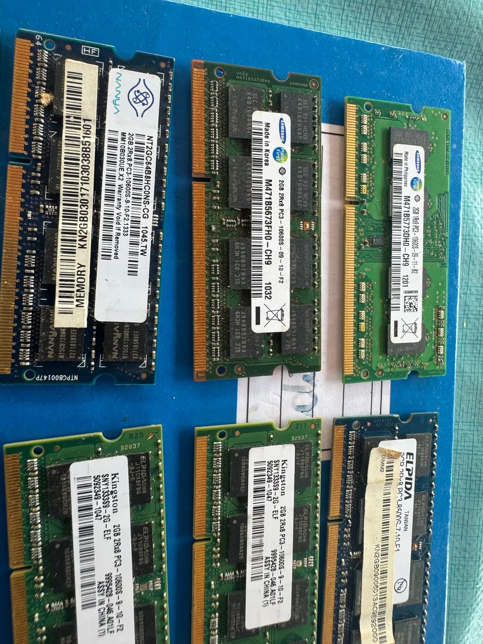 11 memórias ram DDR3 4x4gb 7x2gb  - Foto 5