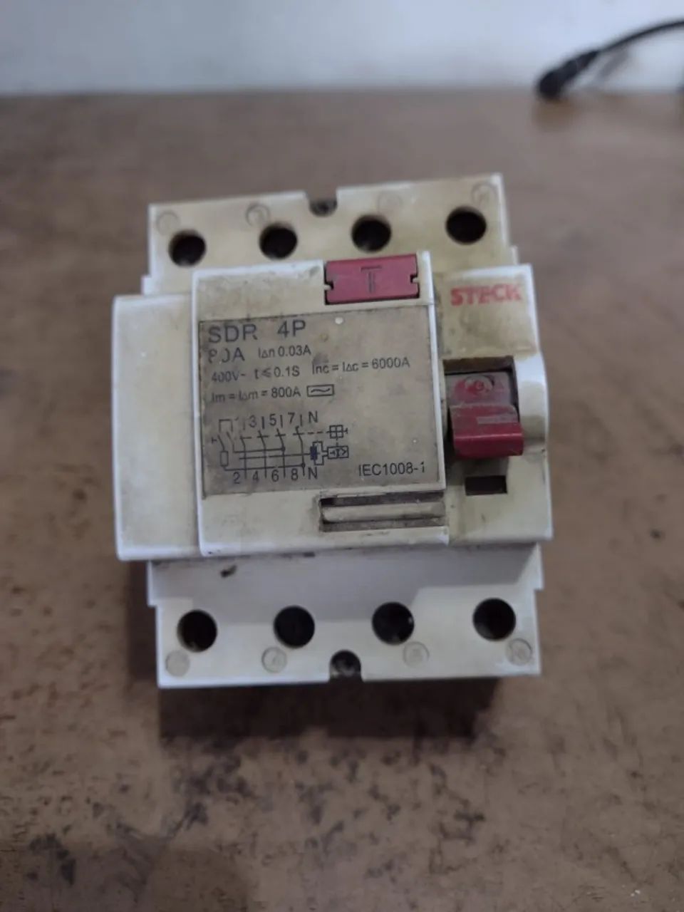 Interruptor Steck SDR 4P