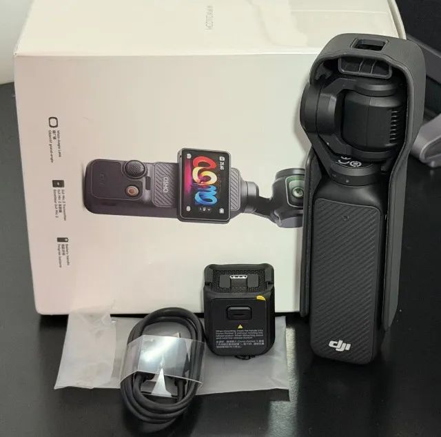 Osmo Pocket 3 A melhor Perfeita 4K 120 Fps Sensor 1 Polegada - Foto 3