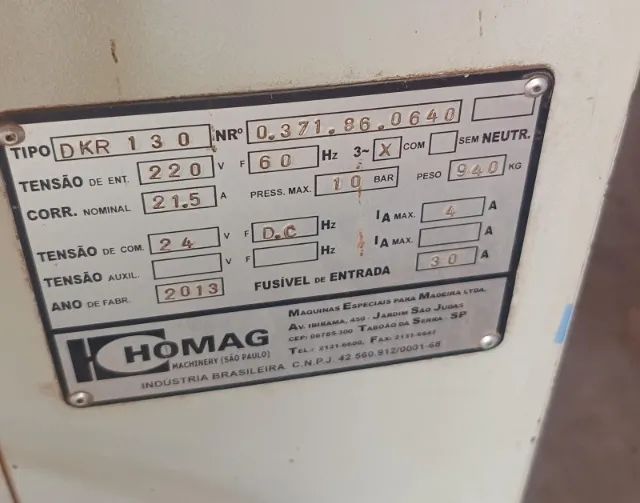 Coladeira automática Homag  - Foto 3
