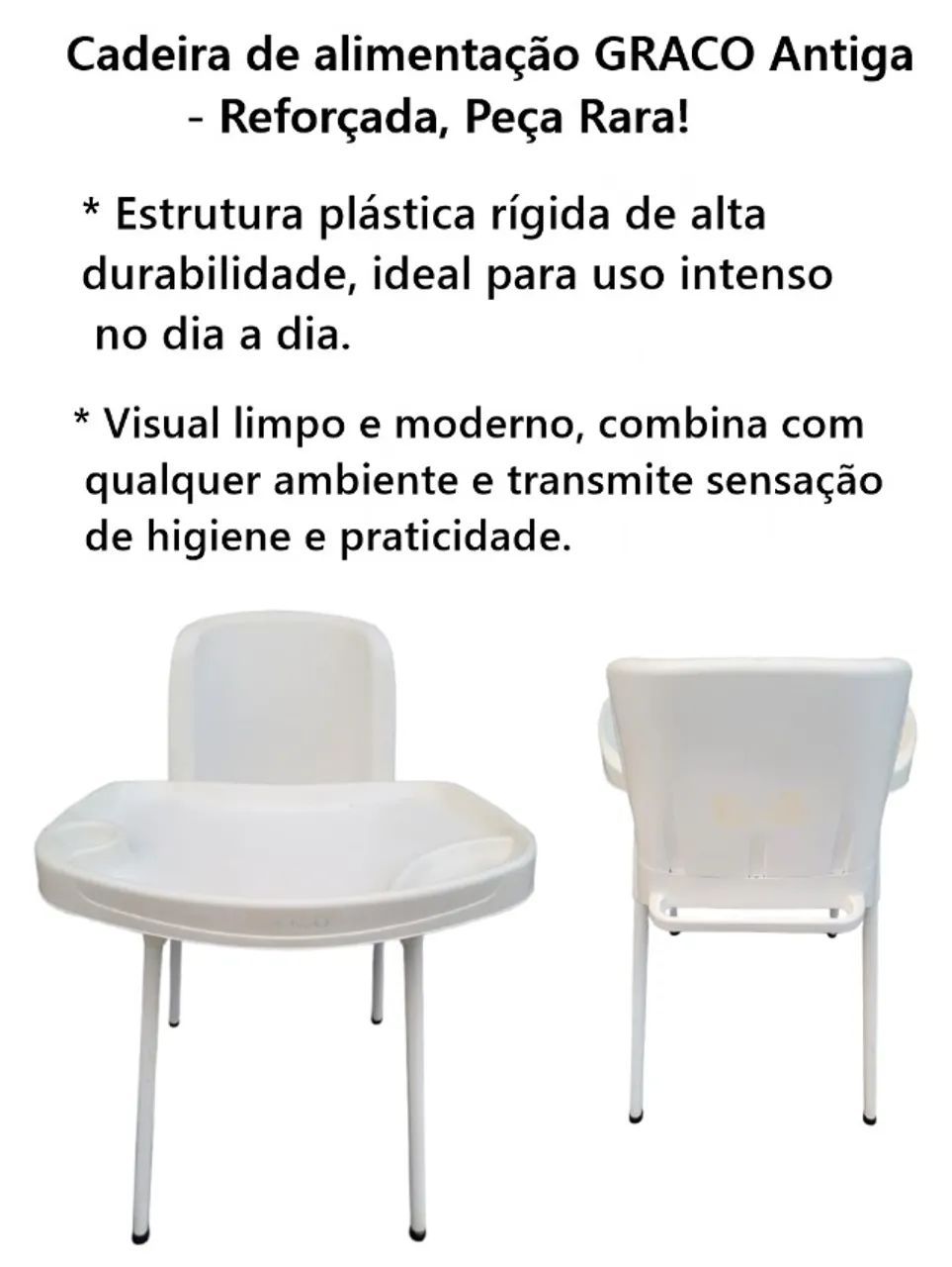 Cadeira de Alimentação Graco - Clássica, Reforçada e Exclusiva! - Foto 2