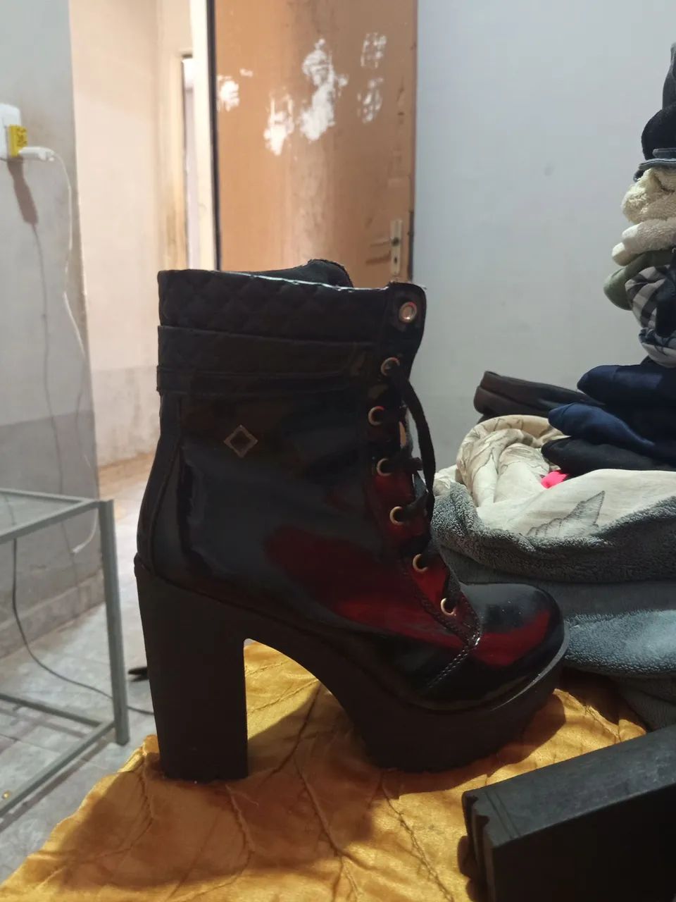 Bota salto alto preta64167809188097121