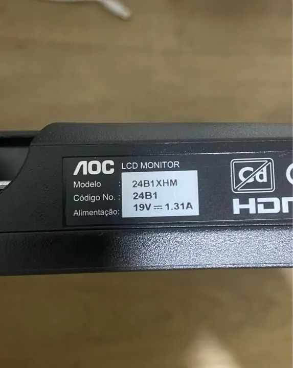 Monitor AOC 24 polegadas  - Foto 3