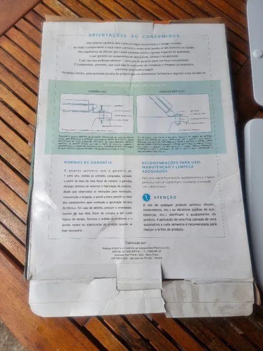 Assento Sanitário laqueado Vogue Branco - Foto 2