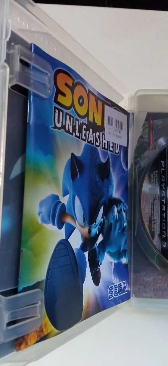 Jogo Sonic Unleashed Ps3 original usado fisico - Foto 5
