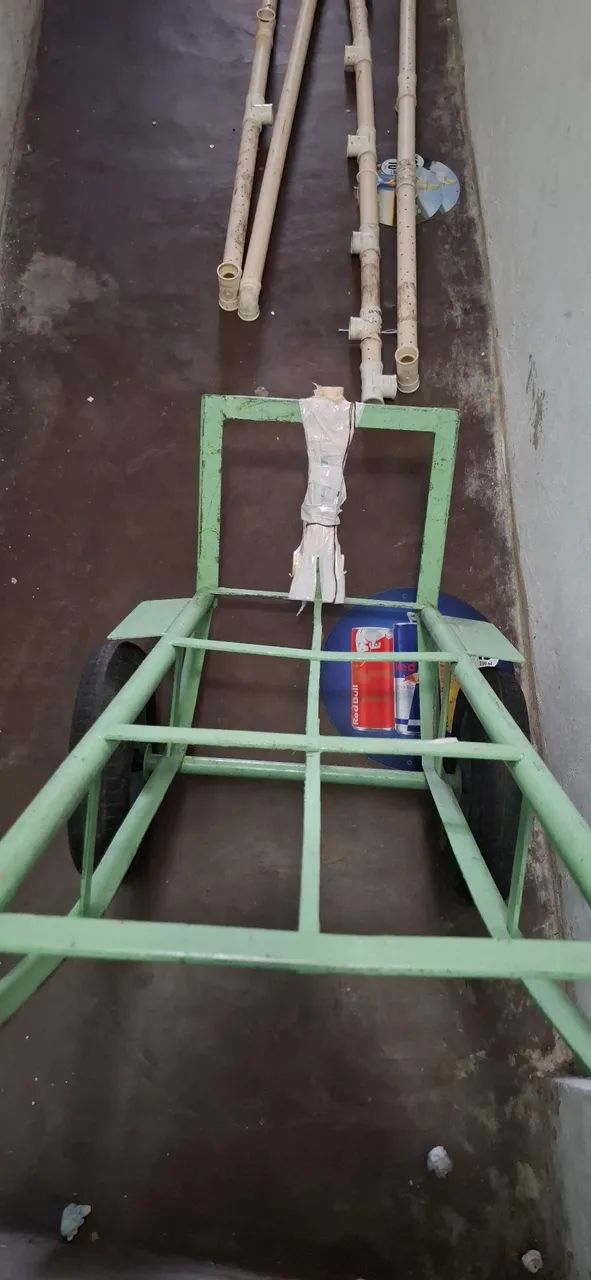 Carrinho pneumático 300 kg para sair rápido!  - Foto 4