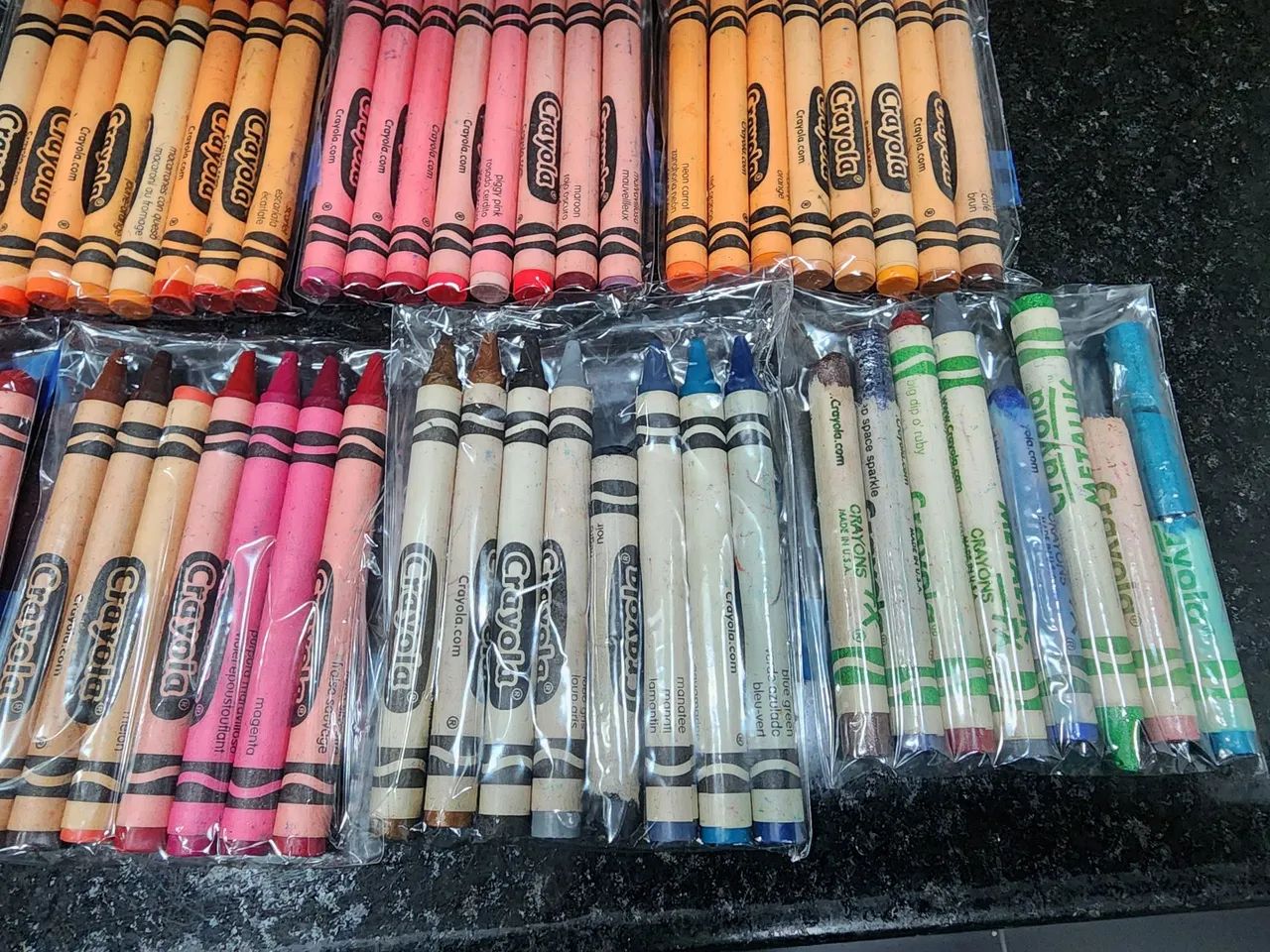 Caixa 120 crayon giz de cera da Crayola  - Foto 3