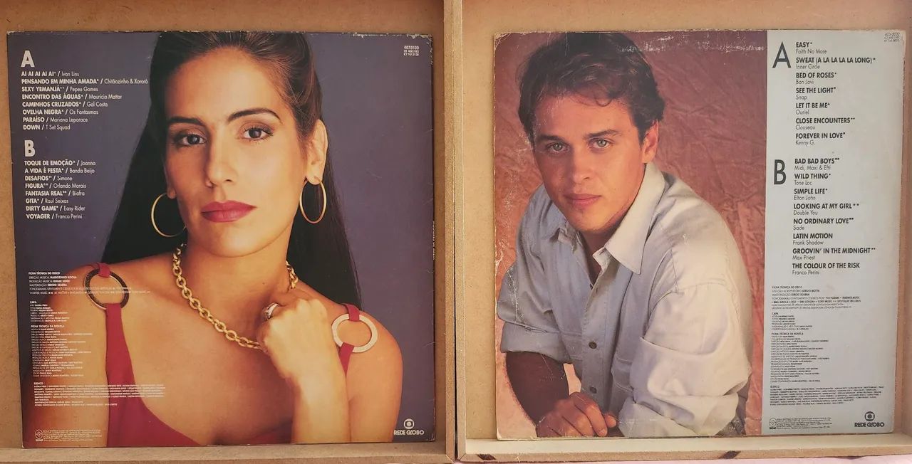 Novela Mulheres de Areia - disco de vinil - LP - Foto 2