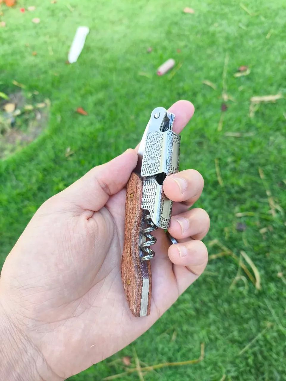 Saca-Rolhas inox Entrega grátis - Foto 2