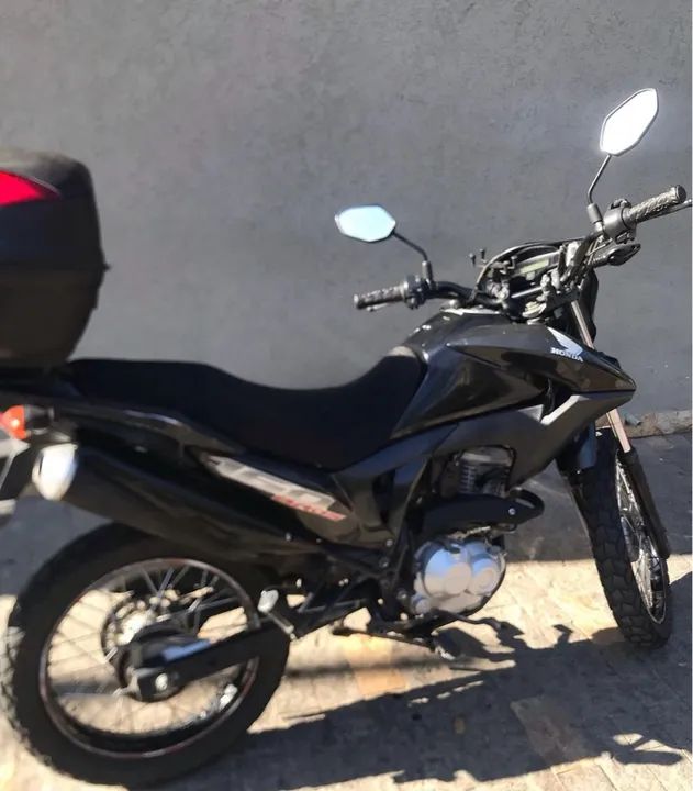 Bros 160 2017 único dono com baú givi - Foto 8