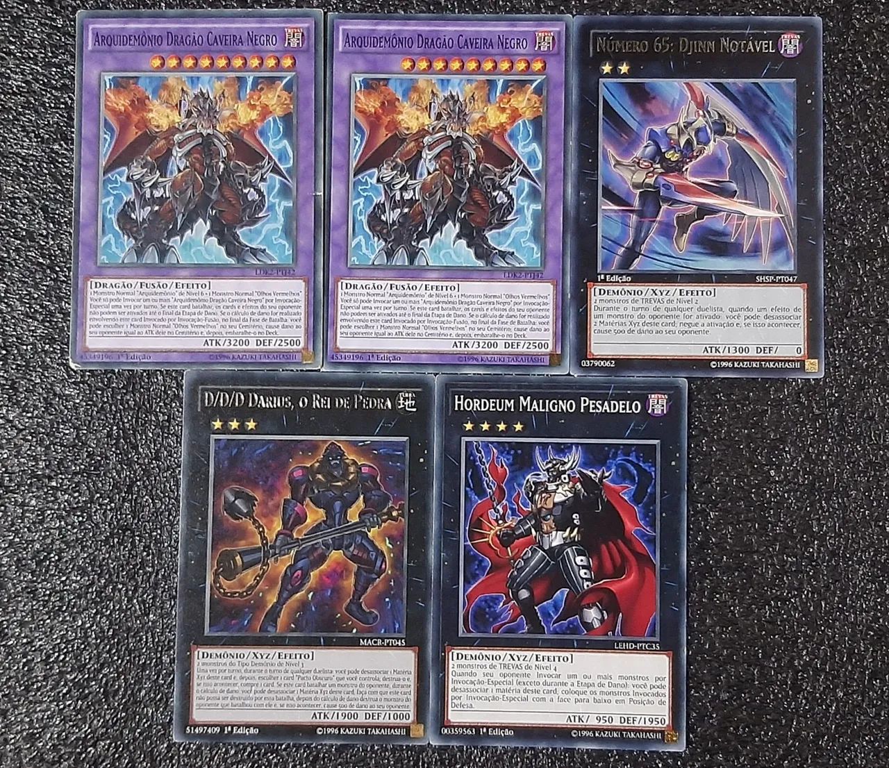 Deck arquidemonio cartas originais de yu-gi-oh - Foto 4