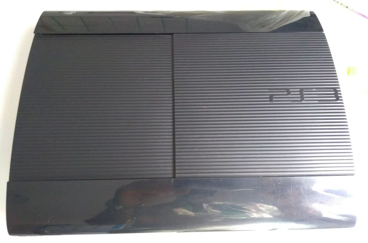 Playstation 3 super slim 500gb com controle original  - Foto 4