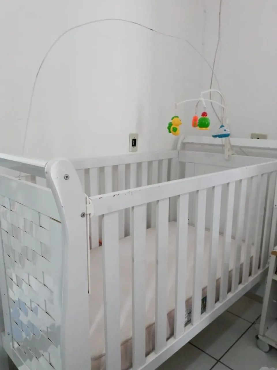 Berço Americano e Colchão 