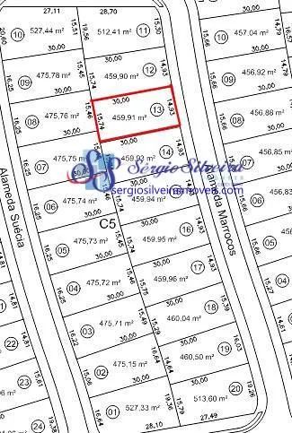 Lote com 459,91m² em excelente localização na Cidade Alpha! - Foto 2