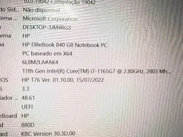 Elitebook Hp 840 G8 I7-11th, 16gb, 512gb - Foto 3