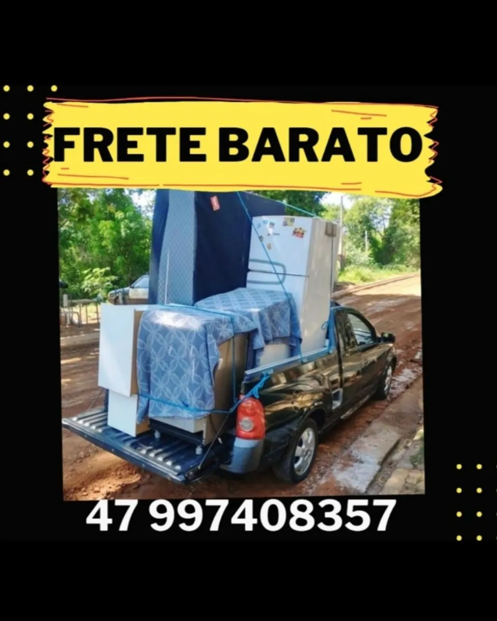 Fretes rápido e barato Itapema e região