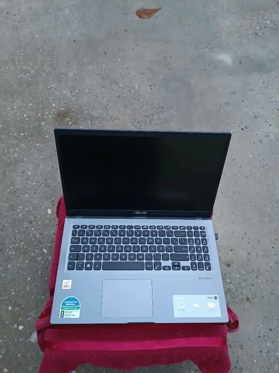  Notebook Asus Intel core i3 10° geração SSD NVMe 256GB 4GB ram ideal para home office 