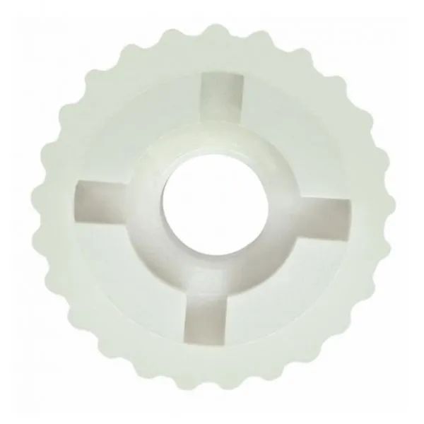 Coroa De Nylon + Sem Fim Do Motor Deslizante Gatter 3010 Cor Branco - Foto 2