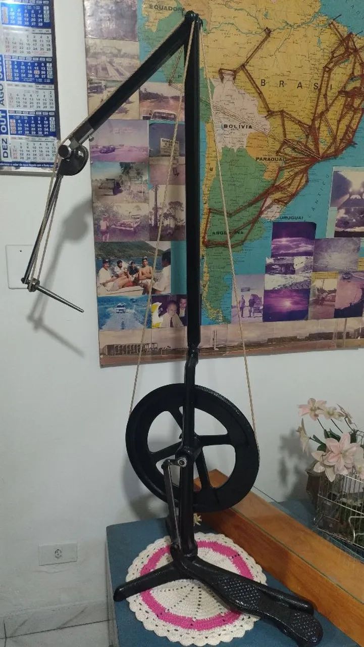 Broca dentista anos 20/30.completa,linda decoração , raríssima 