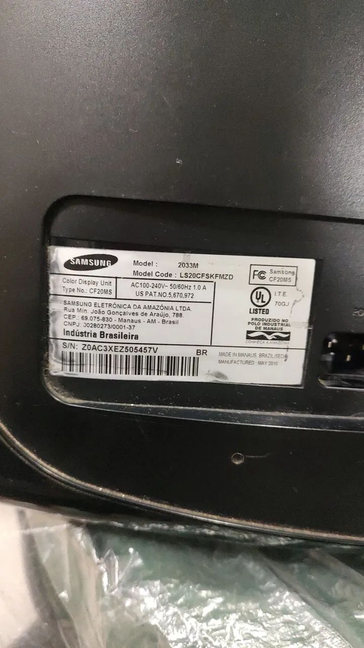 TV Samsung com tela de 20 polegadas - Foto 5