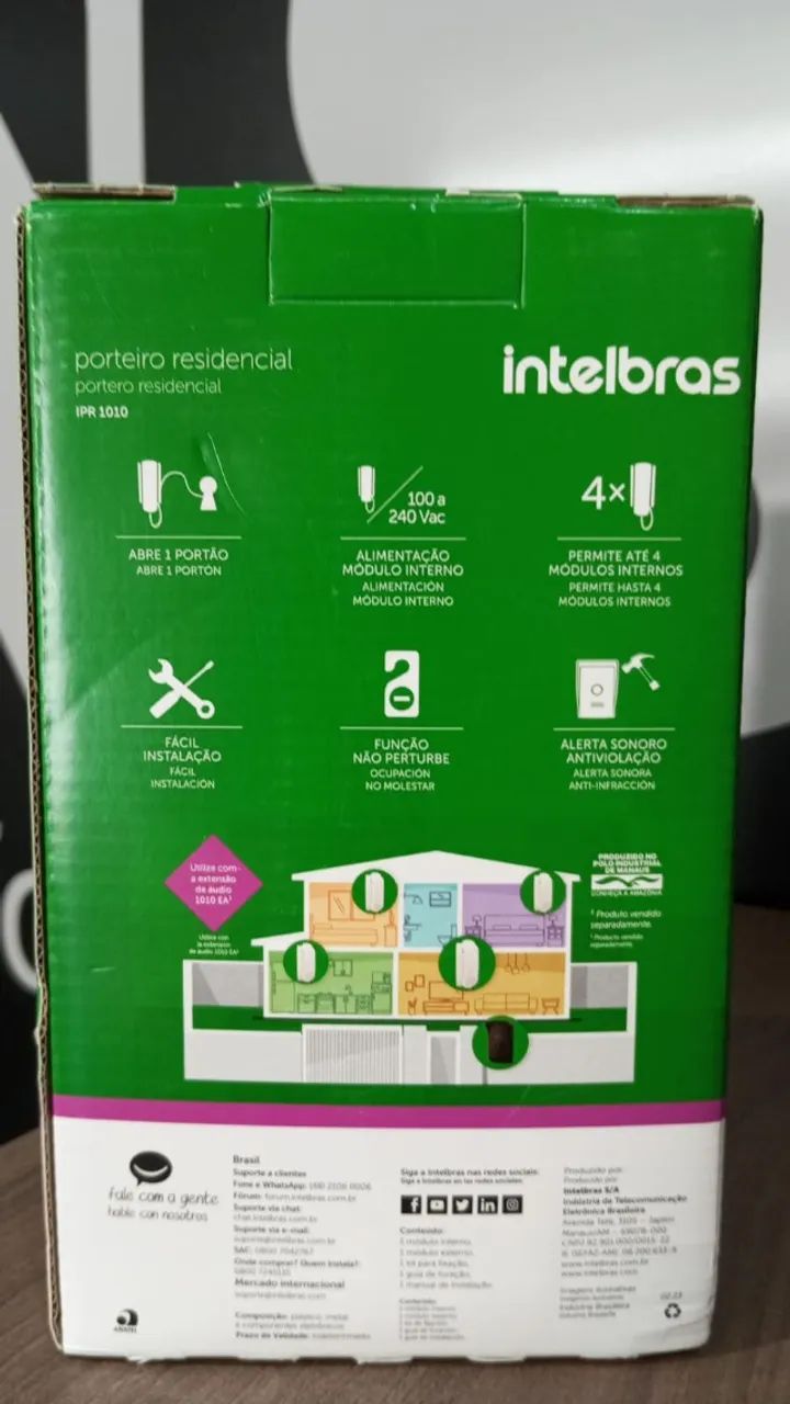 Interfone Intelbras Ipr 1010 Bivolt - Foto 2