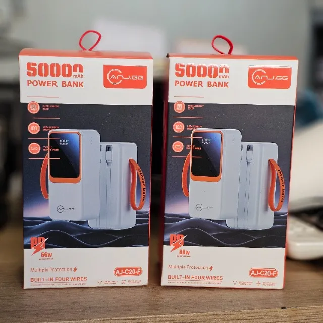 Lacrada Super bateria Powerbank 50000Mah com até 22.5W de potência