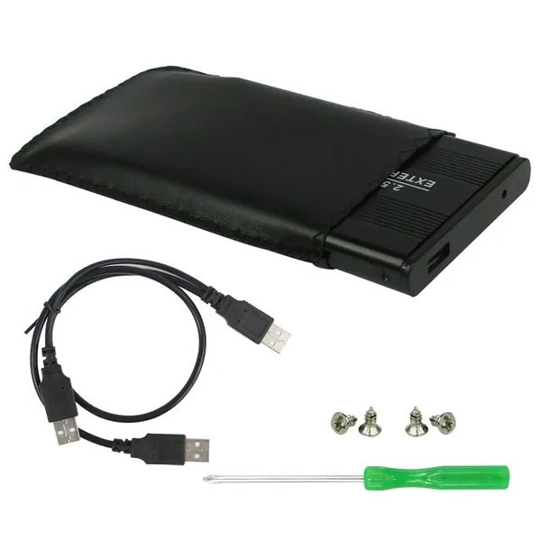 Promoção: Case Gaveta Hd Sata Externo 2.5 Usb 2.0 Notebook Pc Backup  - Foto 2