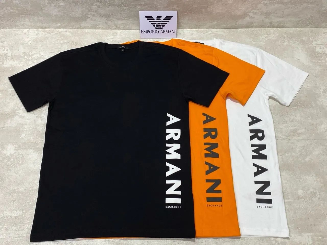 Camiseta Armani Exchange Importada Italy x NYC - Foto 2