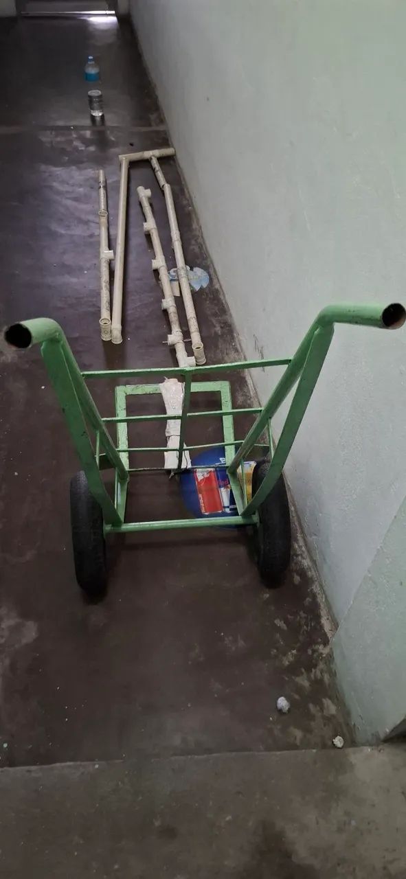 Carrinho pneumático 300 kg para sair rápido!  - Foto 2
