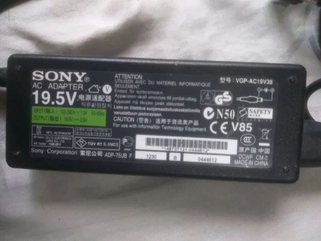 Fonte Original Notebook Sony Vaio PCG-61311X (Entrega Grátis-Produto OEM) - Foto 3