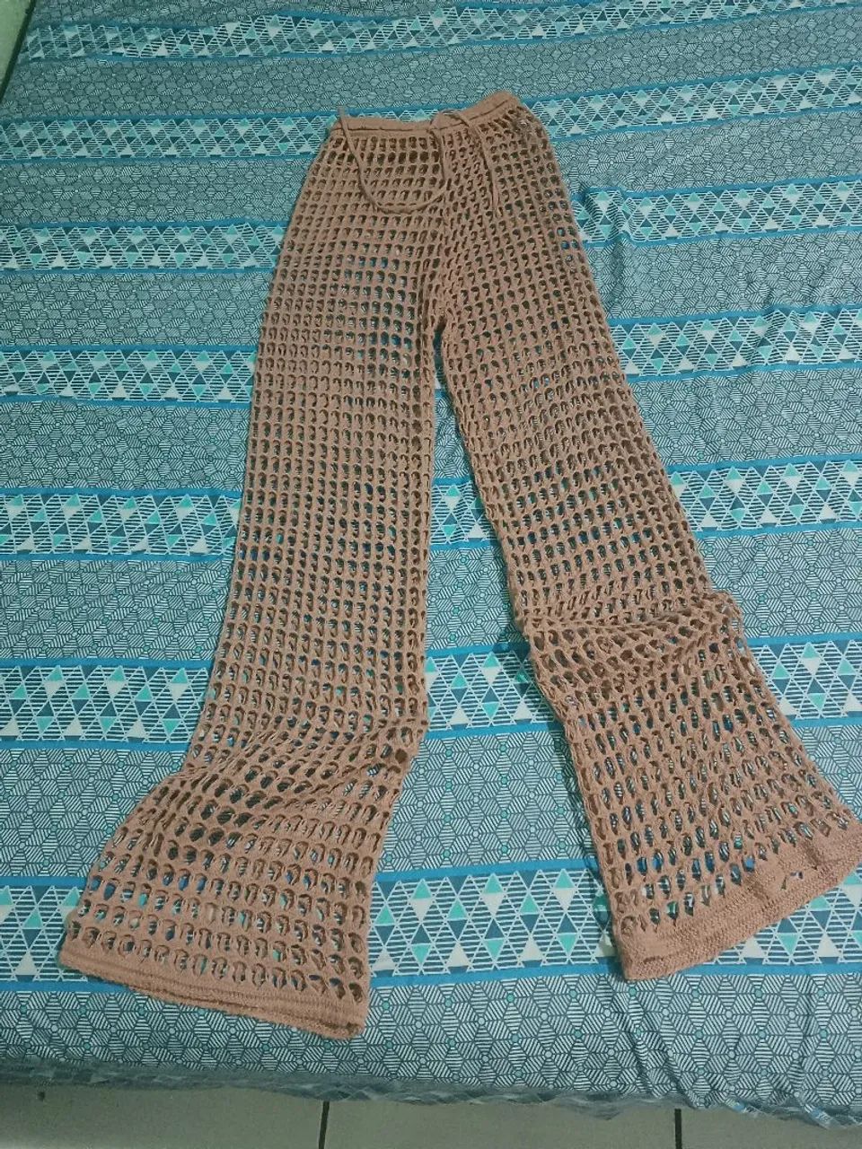 Conjunto Crochê Branco - Foto 2